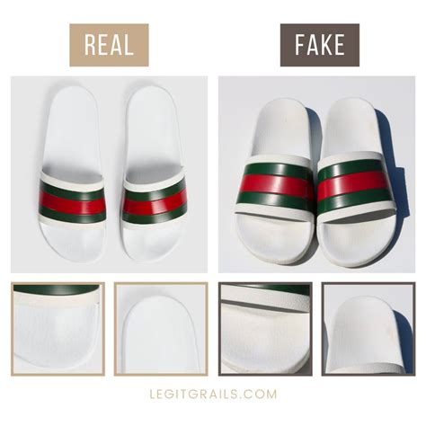 fake gucci.slides|how to authenticate Gucci slides.